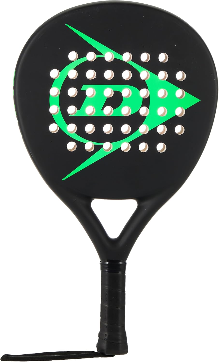 Dunlop Sports Rocket Ultra Padel Racket, Black/Green