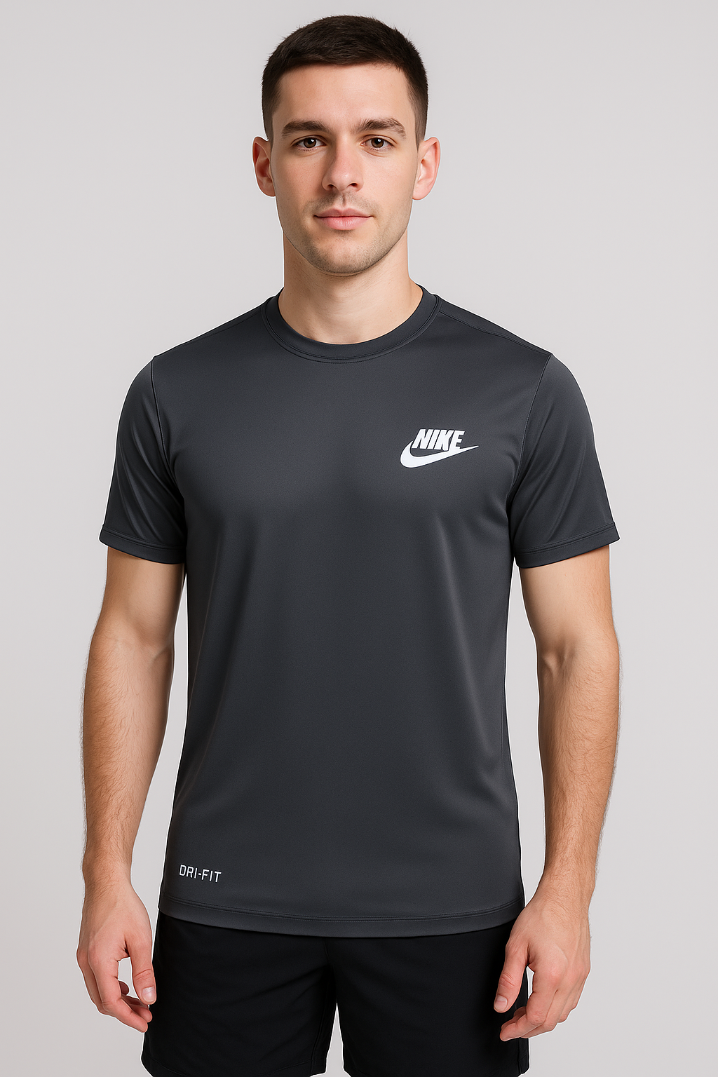 Nik Black T-Shirt. Super Soft and Comfy