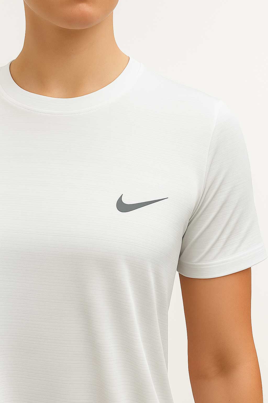 Nik Super Comfortable Drifit Textured T-Shirt for Women