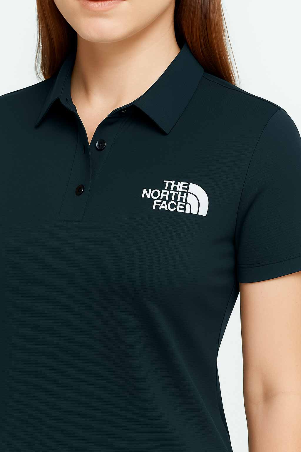 The NF Black Polo Shirt for Women - Super Soft and Comfy