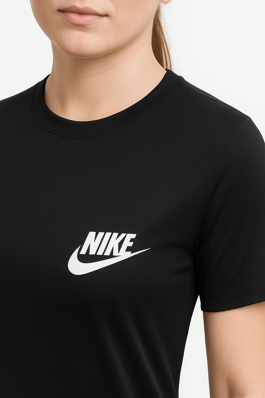 Nik Black T-Shirt. Super Soft and Comfy