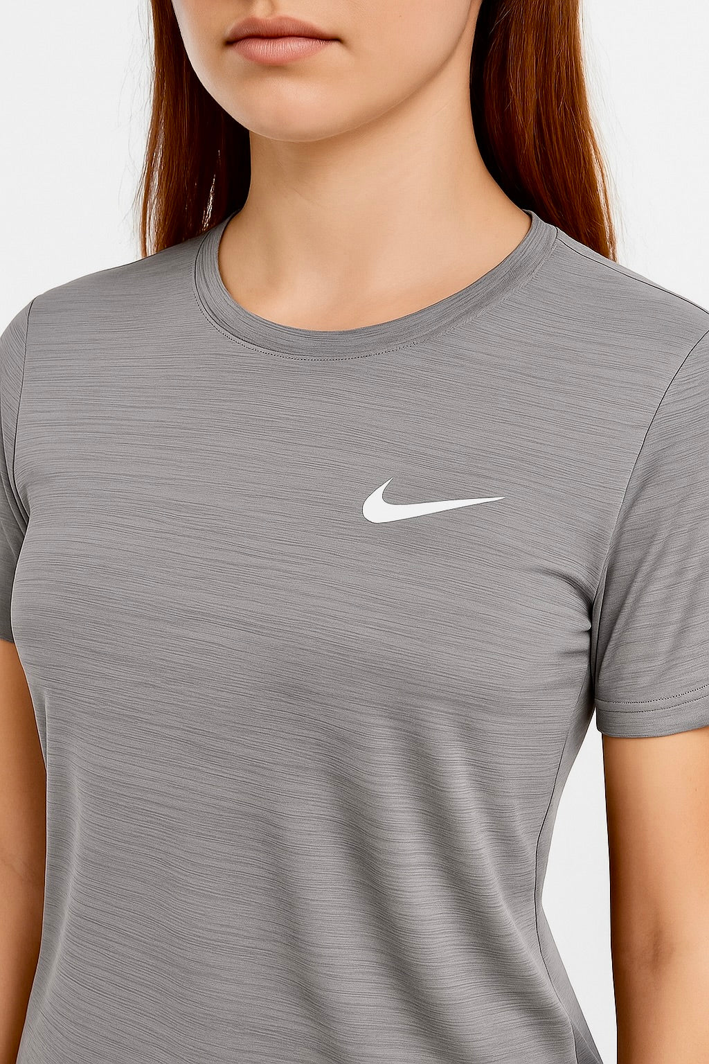 Nik Super Comfortable Dri fit Textured T-Shirt for Women