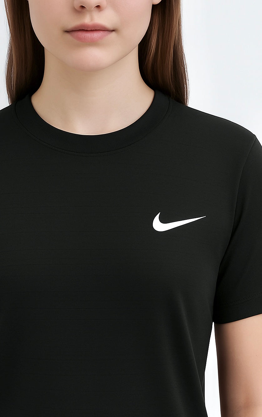 Nik Super Comfortable Drifit Textured T-Shirt for Women