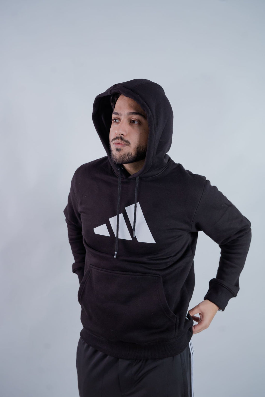 Premium Men’s Black Hoodie – Soft, High Quality Daily Wear
