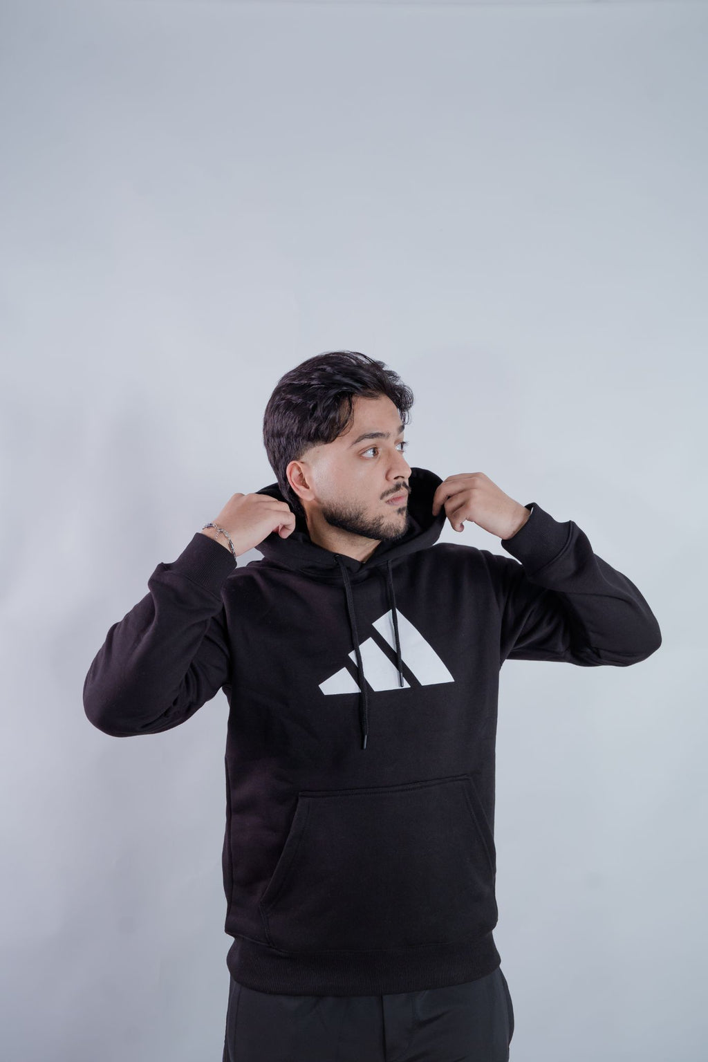 Premium Men’s Black Hoodie – Soft, High Quality Daily Wear