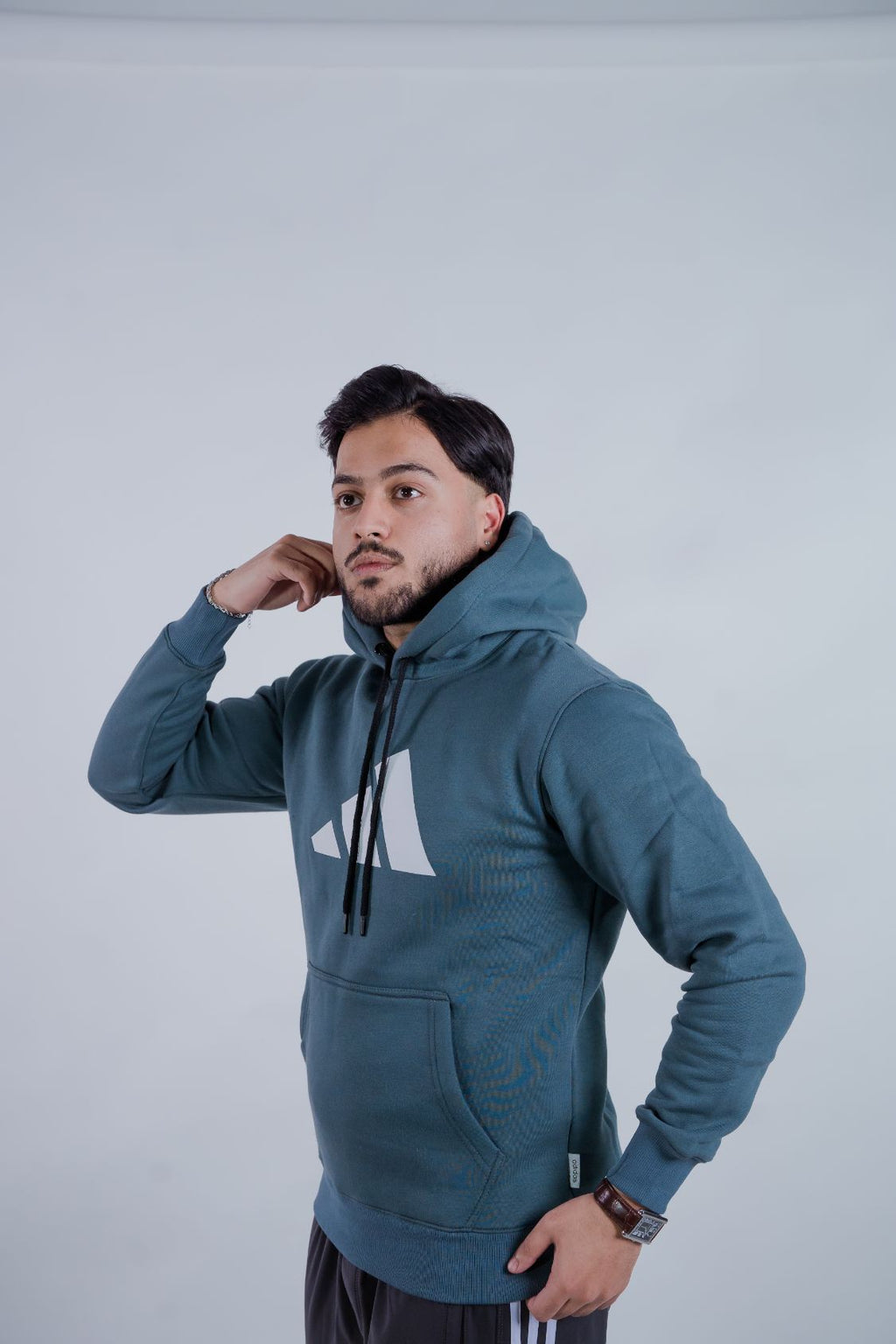 Premium Men’s Teal Hoodie – Soft, High Quality Daily Wear