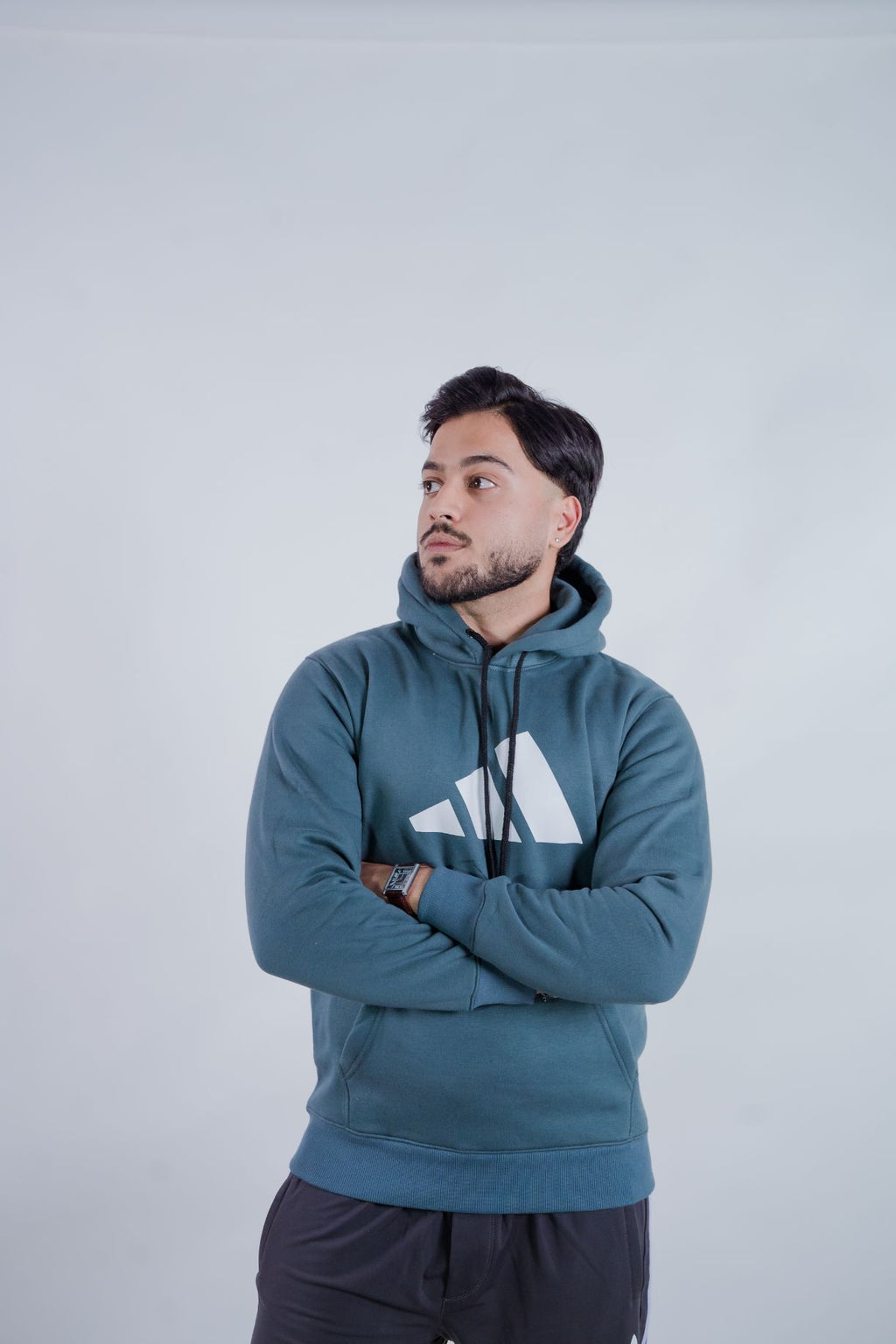 Premium Men’s Teal Hoodie – Soft, High Quality Daily Wear