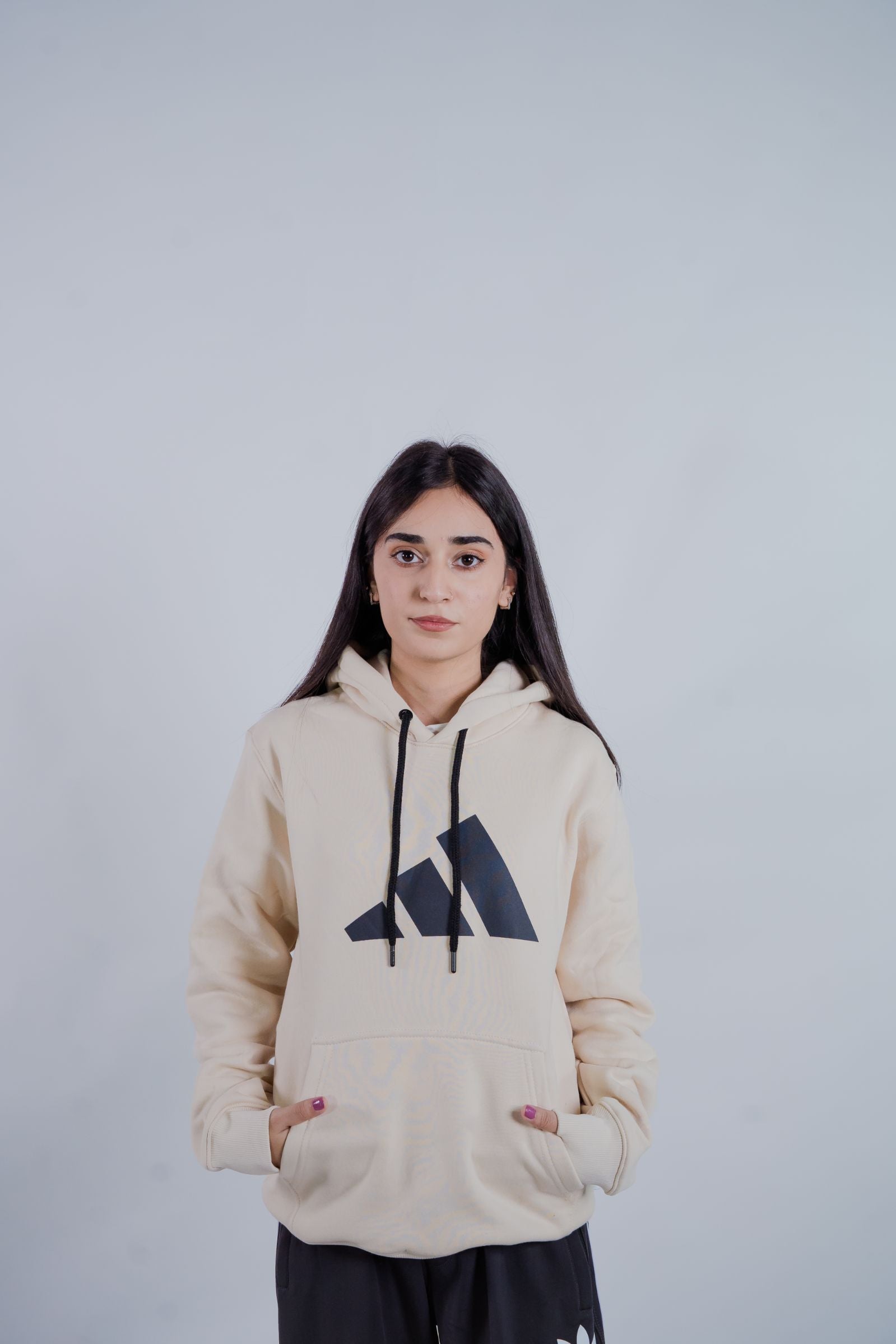 Premium Women’s Beige Hoodie – Soft, High Quality Daily Wear