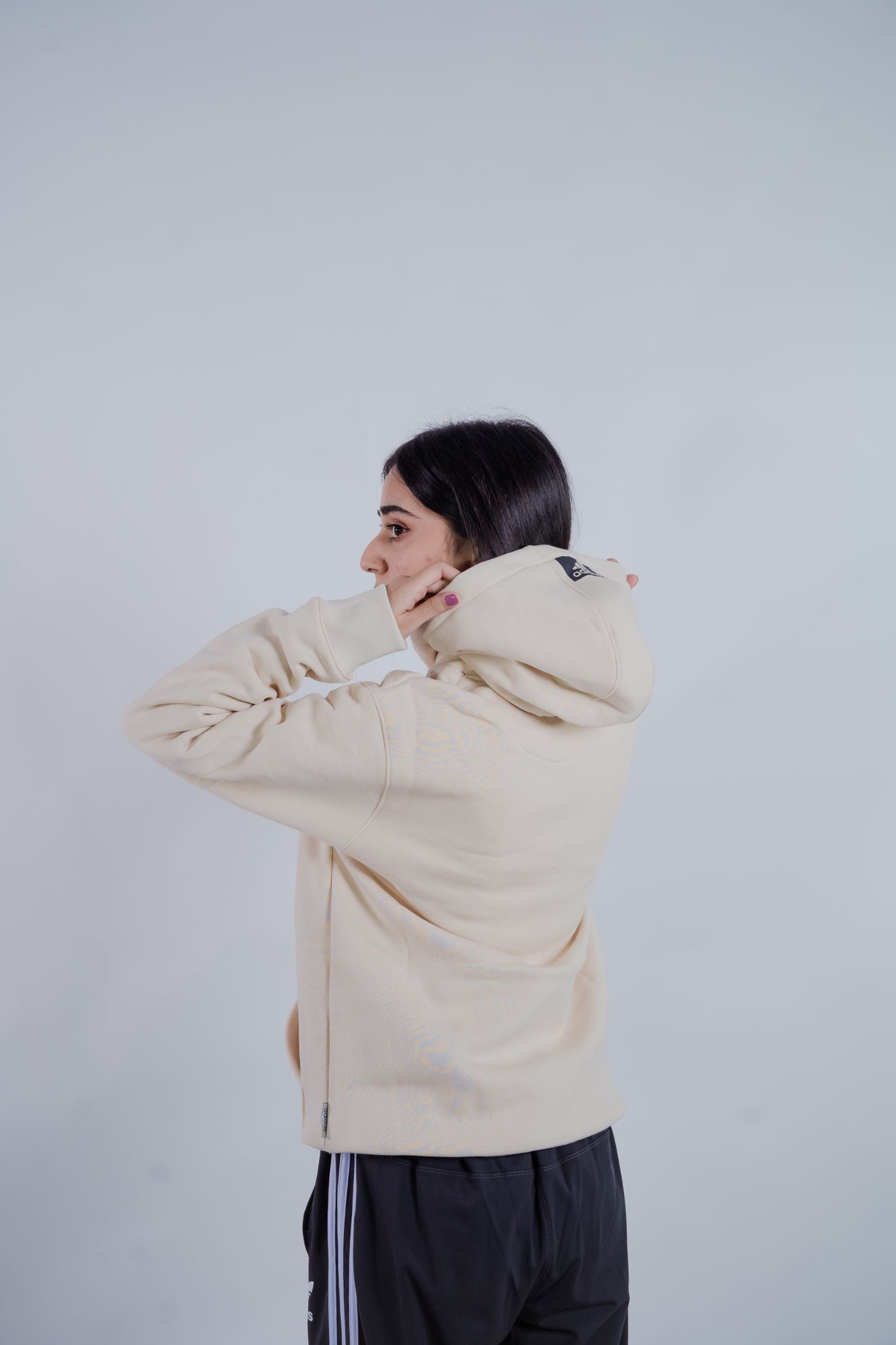 Premium Women’s Beige Hoodie – Soft, High Quality Daily Wear