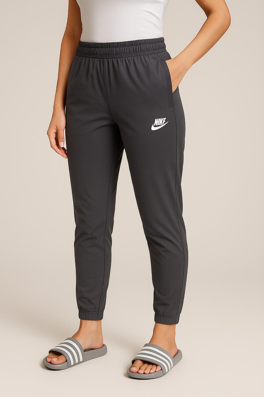 Nik Super Soft Charcoal Grey Trouser For Women - For Running, Gym and Casual Wear