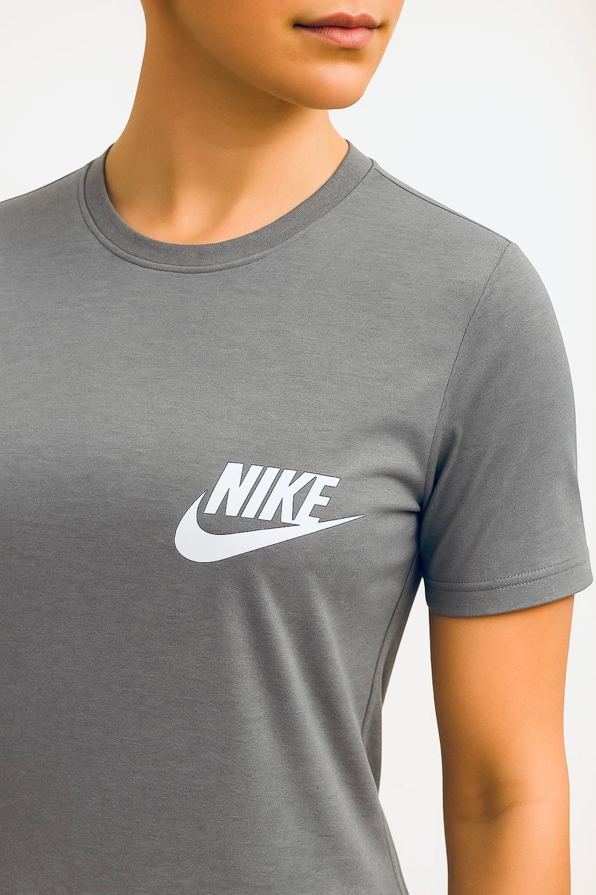 Nik Gray Drifit T-Shirt for Women. Super Soft and Comfy