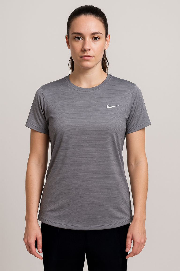 Nik Super Comfortable Dri fit Textured T-Shirt for Women