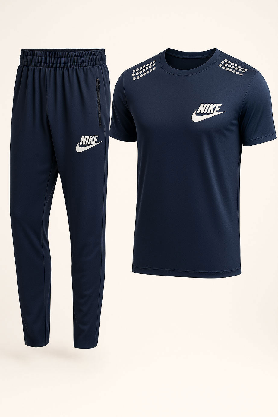 Nik Navy Blue Tracksuit for Men - Lightweight, Stretchable and Super Comfy